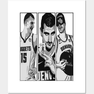 Nikola Jokic Basketball Posters and Art